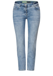 Damen Slim Fit Jeans in 7/8 / Blau