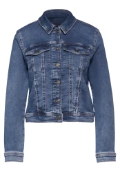 Damen Jacke im Jeans-Look / Blau