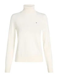 Damen Rollkragenshirt / Weiß