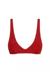 Triangel Bikini-Top / Rot