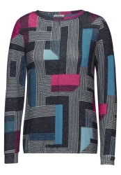 Damen Feinstrickpullover / Blau