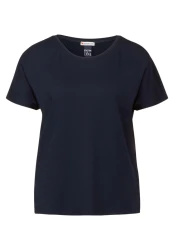 Damen Jersey T-Shirt / Dunkelblau