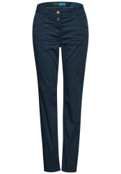 Damen Hose im Casual Fit / Blau