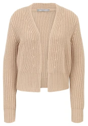 Damen Grobstrickjacke / Beige