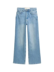 Damen Jeans Wide Leg / Blau