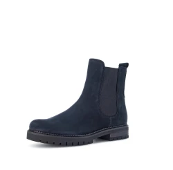 Damen Chelsea Boots / dunkelblau