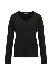 Damen Strickpullover / Schwarz