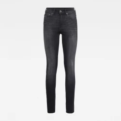 Damen Jeans 3301 Skinny / Schwarz