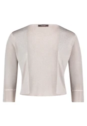 Damen Strickbolero / Silber