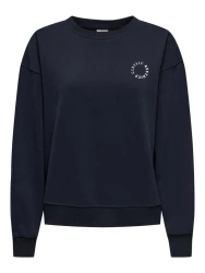 Damen Sweatshirt JDYSALLY LS / Dunkelblau