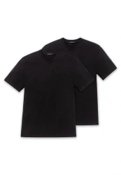 Herren T-Shirt 2xPack / Schwarz