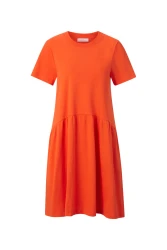 T-Shirt-Kleid / Orange