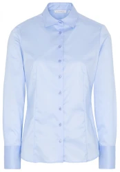 Damen Bluse Cover Shirt / Hellblau