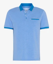 Herren Poloshirt Style Paddy / Blau