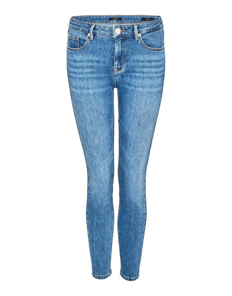 Damen Skinny Jeans Elma mid blue