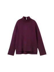 Damen Strickpullover / violett