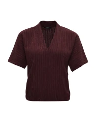 Damen Shirt Seralia / Bordeaux