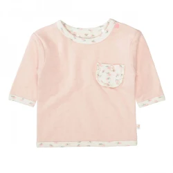 Baby Shirt aus Bio-Baumwolle / Rosa