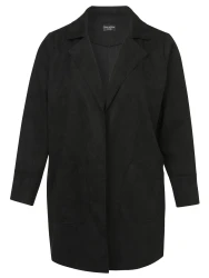 Curvy Blazer / Schwarz