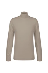 Herren Rollkragenpullover JOEY / Taupe