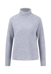 Damen Cashmere Pullover / Grau