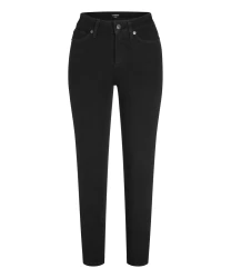 Damen Jeans Piper short / Schwarz