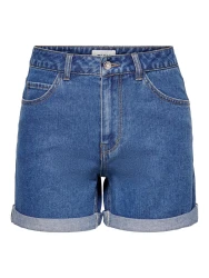Damen Jeans Shorts / Blau
