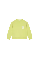 Kids Sweater Lime Good Karma Club / Limone