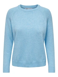 Damen Strickpullover ONLLESLY / Blau