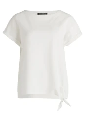Damen Halbarm-Shirt / Weiß
