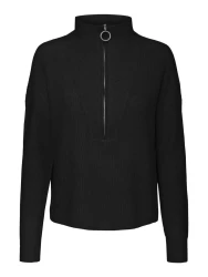 Damen Strickpullover / Schwarz