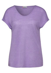 Damen T-Shirt / Violett