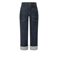 Damen Baggy Jeans / Dunkelblau