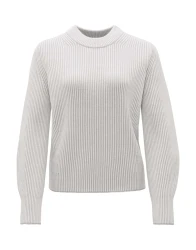 Damen Strickpullover / Hellgrau