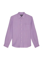 Herren Hemd Regular / Violett