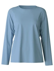 Damen Langarm-Shirt / Blau