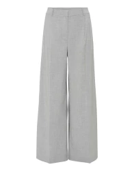 Damen Hose Wide Leg Megla / hellgrau