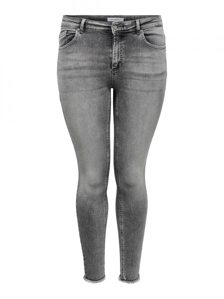 Curvy Damen Skinny-Jeans Ankle CARWILLY