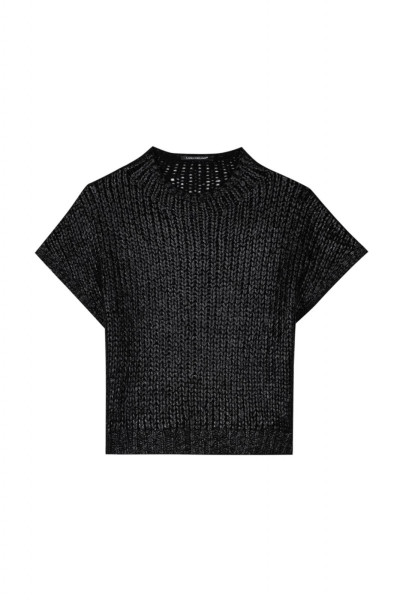 Damen Pullover Kurzarm