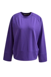 Damen Sweatshirt / Violett