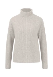 Damen Cashmere Pullover / weiß