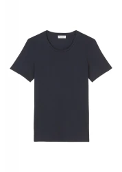 Damen T-Shirt 100% Baumwolle / Blau