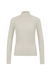 Damen Rollkragenpullover INARI / Creme