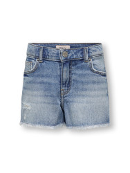 Mädchen Jeans Shorts / Blau