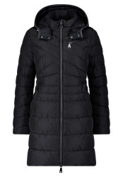 Damen Steppmantel / Schwarz