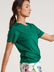 Damen Shirt kurzarm / Grün