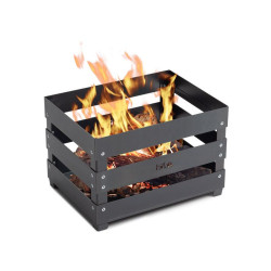 CRATE Feuerkorb / Schwarz