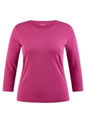 Damen Langarmshirt Natural Glow / Violett