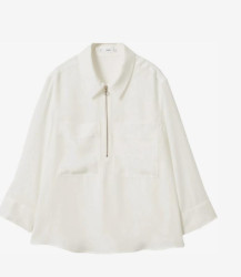 Bluse Zippy / Weiß