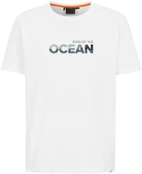 Herren T-Shirt Harald Ocean / Weiß